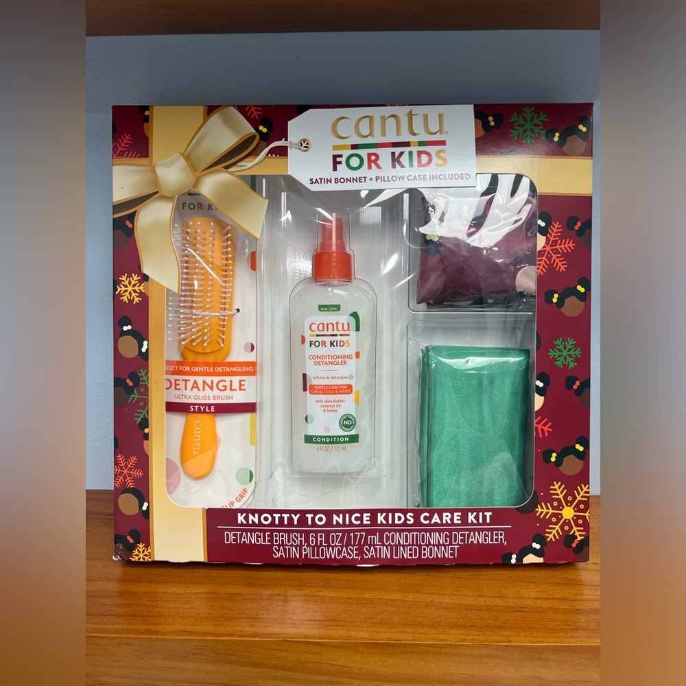 Cantu For Kids: Knotty To Nice Kids Care Kit 4 Piece Set. BRAND NEW, Never Used